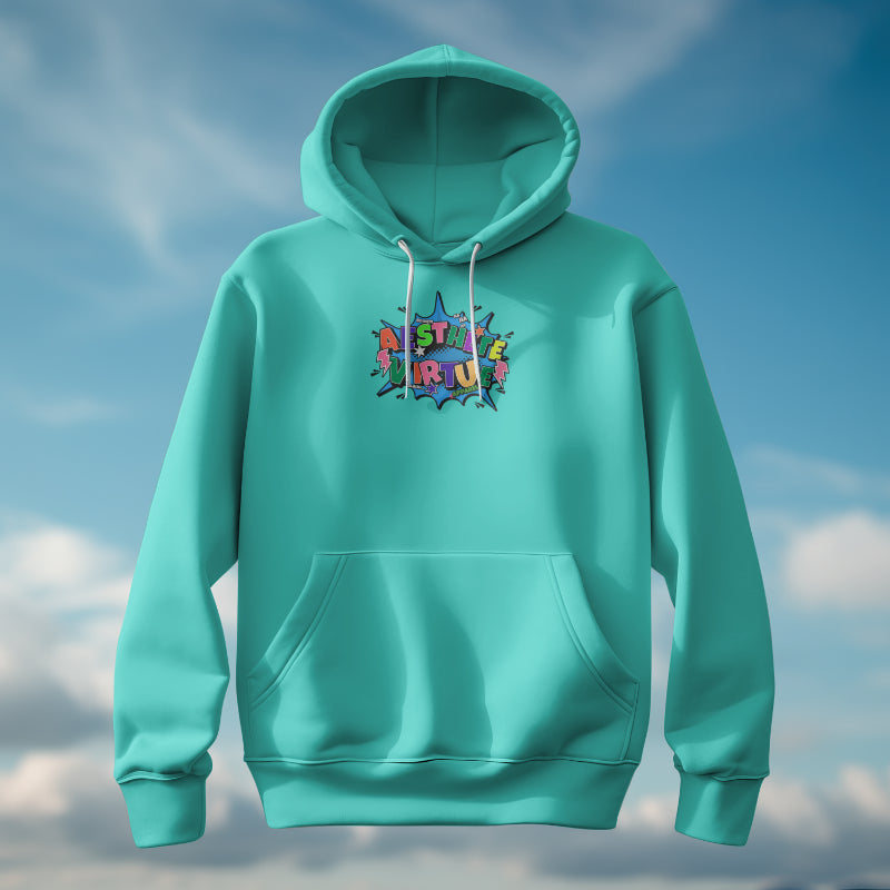 Comic Logo Hoodies