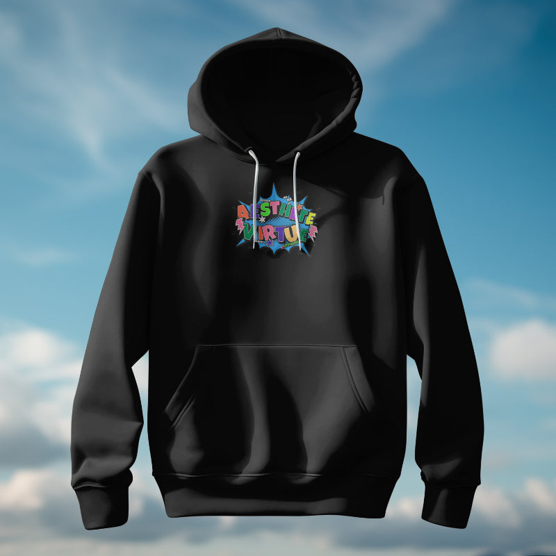 Comic Logo Hoodies