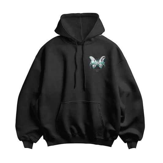 Chrome butterfly hoodie